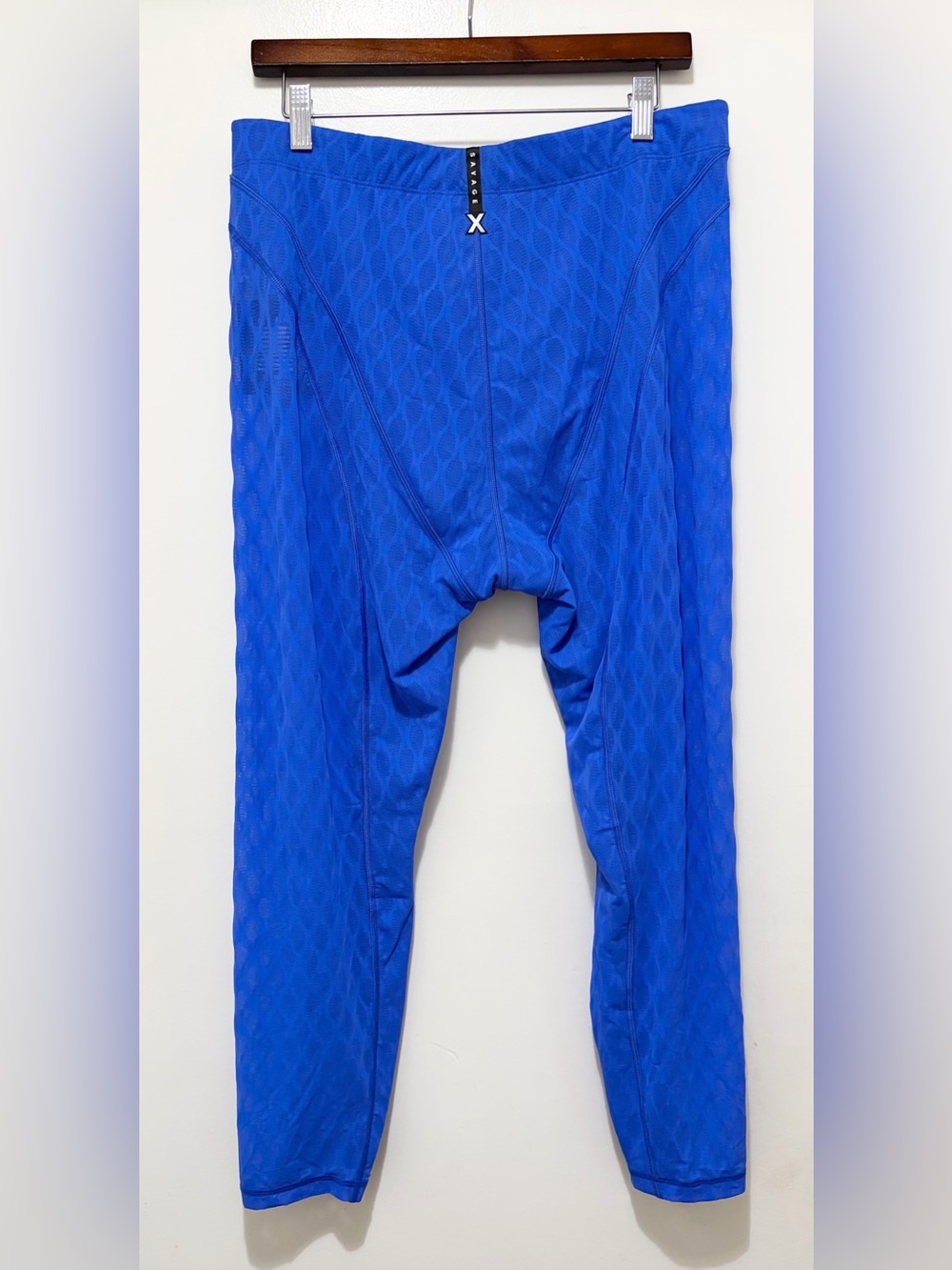 Savage‎ X Fenty Peak Performance High-Waist X Mesh Legging True Blue 2X NWT - Picture 8 of 10